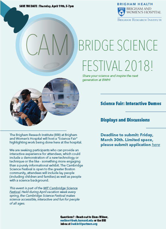 Cambridge Science Fair Flyer (661x794), Png Download