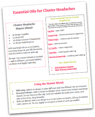 Essential Oils For Cluster Headaches Free Download - Essential Oil (400x400), Png Download