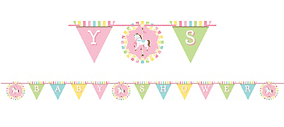Download Baby Shower Banner Carousel Baby Shower Ribbon Banner Png