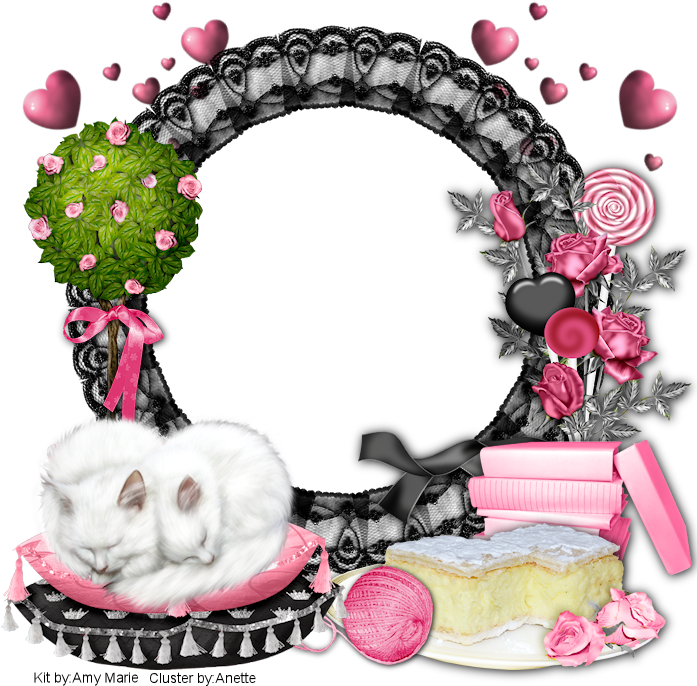 Clusterframeeaster02 Clusterframestpatrick Clustermorningglory1 - Picture Frame (700x700), Png Download