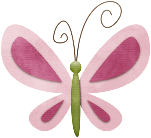 Borboletas Em Png - Borboleta Desenho Fundo Transparente (500x457), Png Download