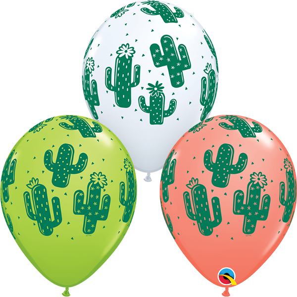 Globo Cactus - Halloween Balloons - 11" Halloween Fun (25pcs) (600x600), Png Download