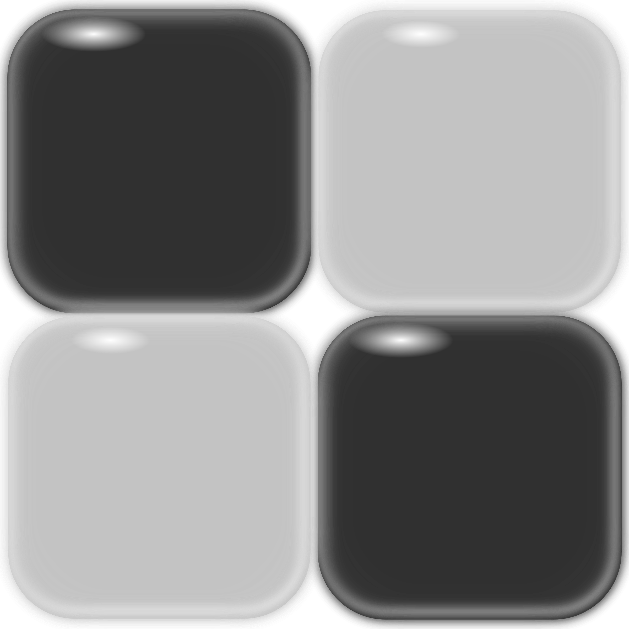 This Free Icons Png Design Of Glassy Tiles (2400x2400), Png Download