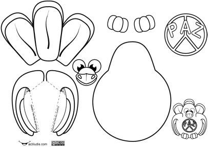 Manualidades Dia De La Paz (432x300), Png Download