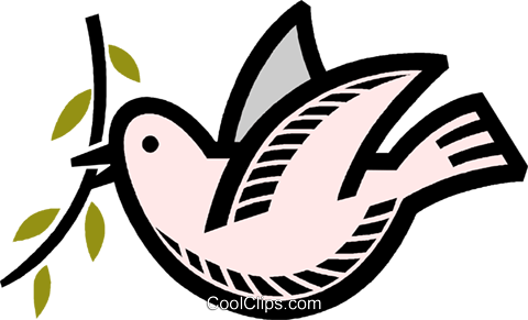 Paloma De La Paz Libres De Derechos Ilustraciones De - Doves Of Peace (480x291), Png Download