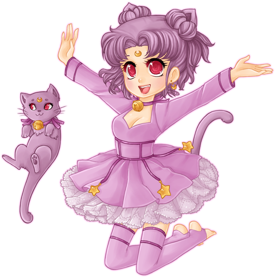 Crazy Person - Luna, Artemis, And Diana (590x600), Png Download