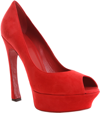 [ Img] - High-heeled Shoe (350x390), Png Download