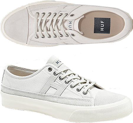 Huf Hupper 2 Lo Natural White Skate Shoes Online Retailer - Skate Shoe (450x450), Png Download