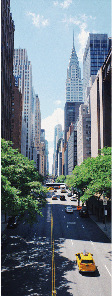 New York City Street Door Mural Transportation Eazywallz - Tokyo Iphone Xs Max (1000x1000), Png Download