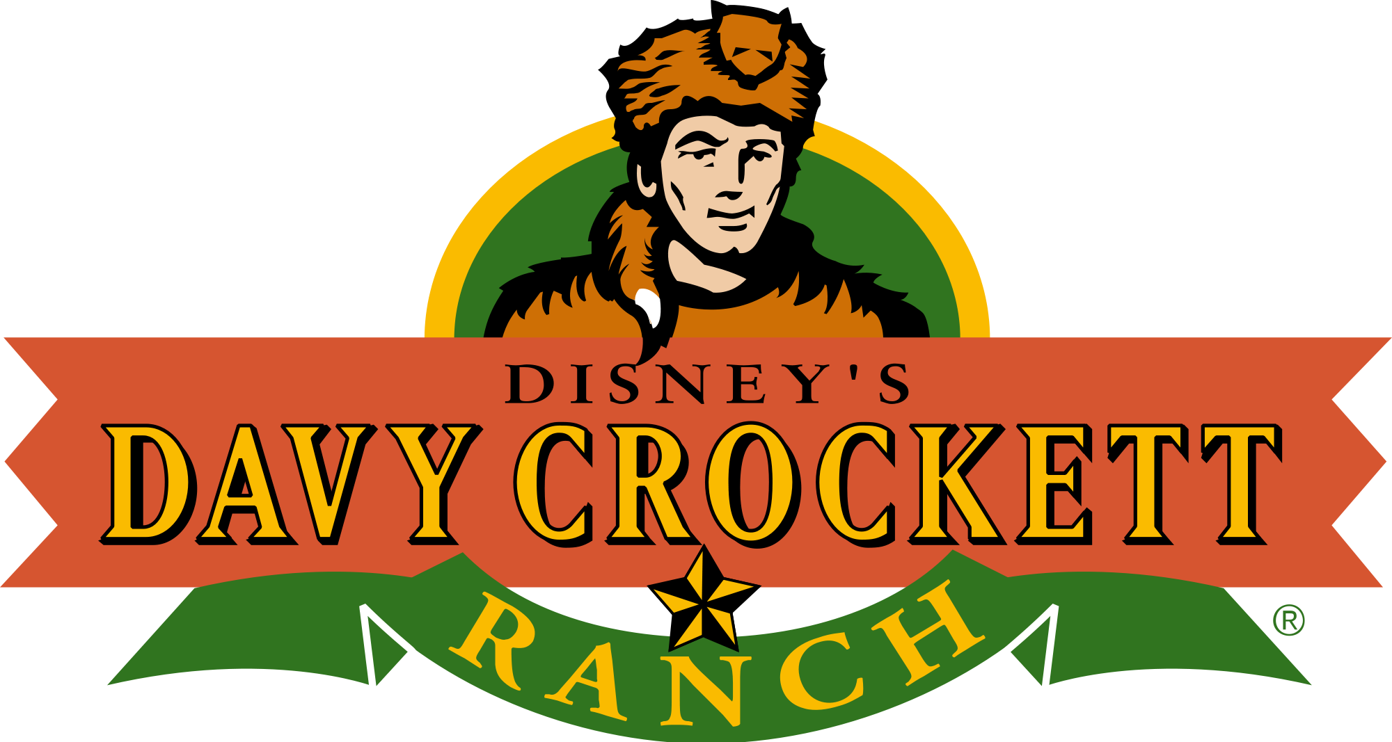2000px-disney's Davy Crockett Ranch Logo - Disney's Davy Crockett Ranch Logo (2000x1067), Png Download