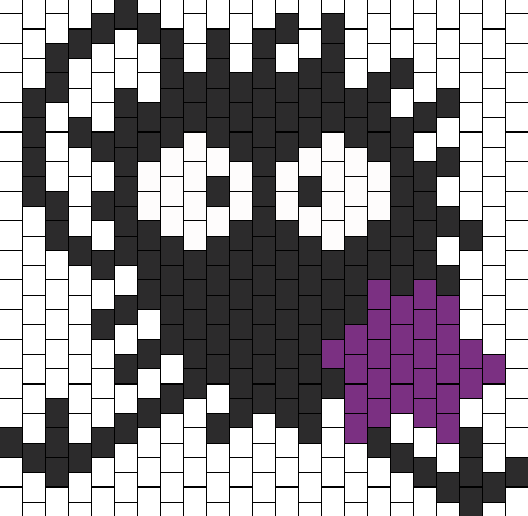 Confused Soot Sprite From Spirited Away Bead Pattern - Bead (482x471), Png Download