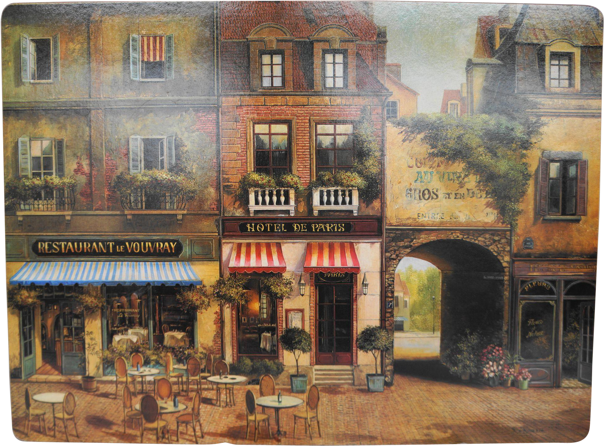 York La Rue De Paris Wall Mural (1933x1933), Png Download