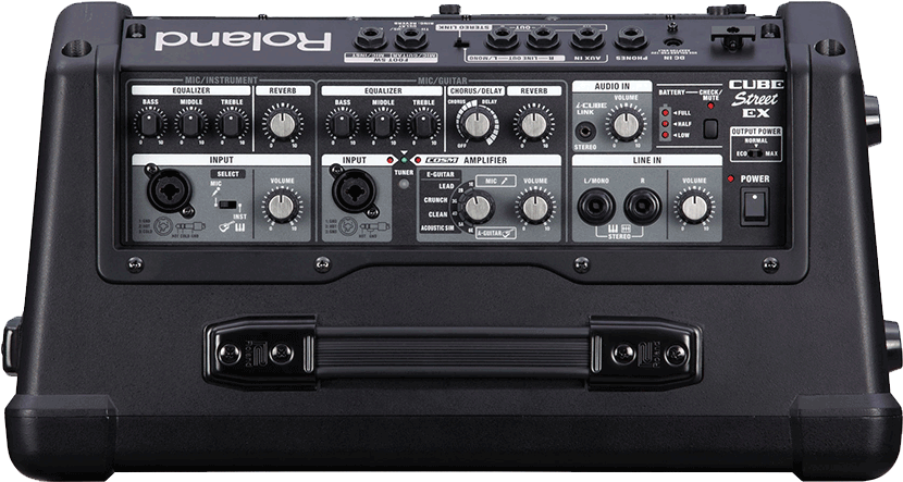 Roland Cube Street Ex Battery Powered Stereo Amplifier - Cube Street (1000x1000), Png Download