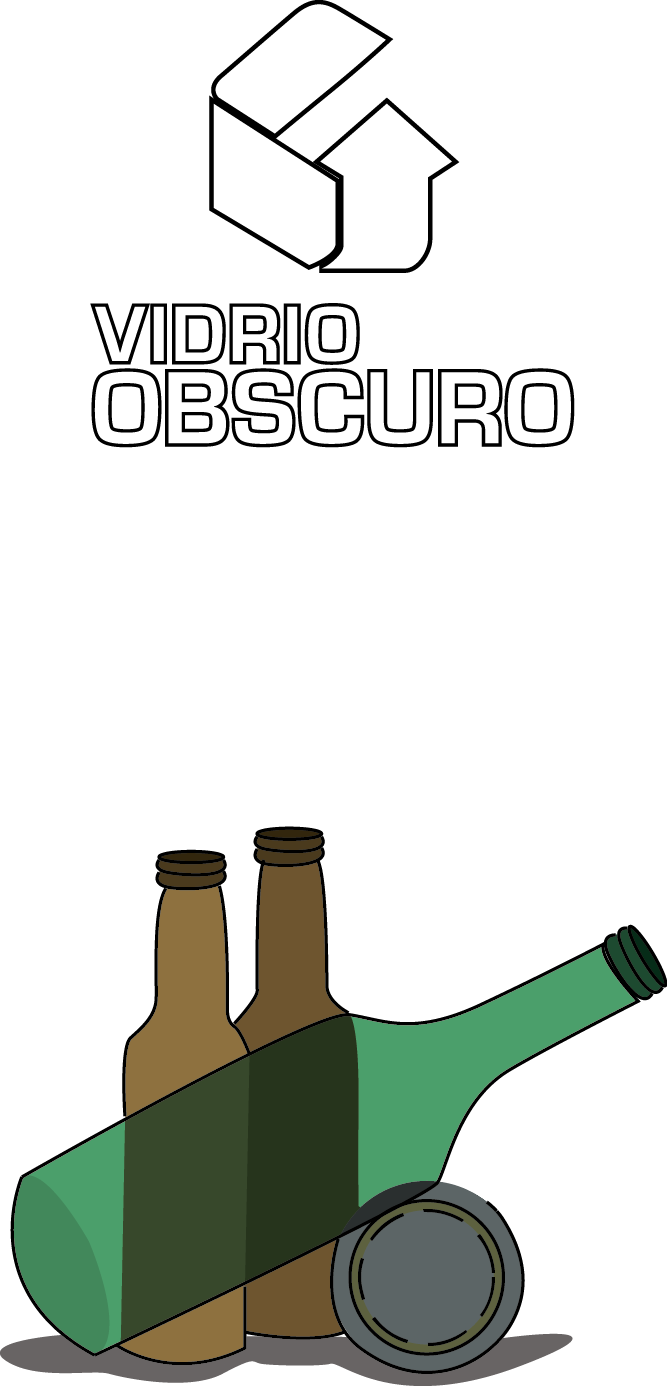 Botellas Vacías Obscuras De Vinos Y Licores, Cervezas - Glass Bottle (667x1386), Png Download