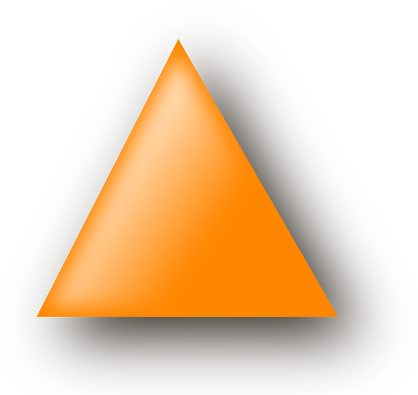 Horizontales - รูป ทรง เรขาคณิต สามเหลี่ยม (640x605), Png Download