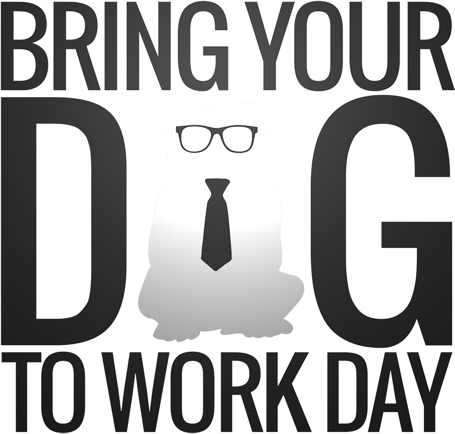 Bring Your Dog Logo Dark - Bring Your Dog To Work Day (1000x932), Png Download