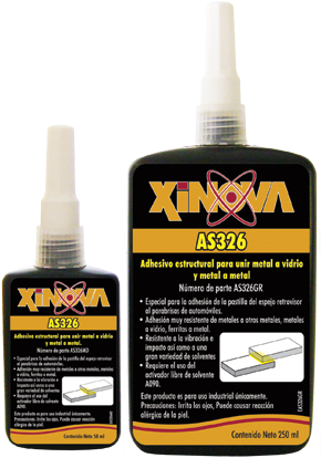 Adhesivo As326 - Pegar Vidrio Con Metal (300x436), Png Download