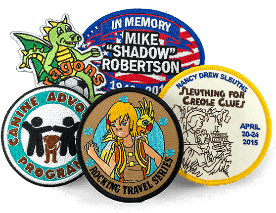Wholesale Patches - Custom Patches Girl Scouts (600x480), Png Download