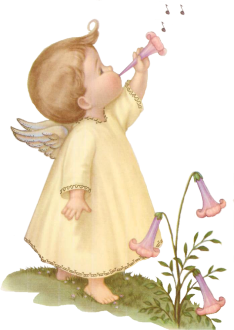 Free Download Angelitos Vintage Clipart Angelologia - Angelitos Vintage (800x1129), Png Download