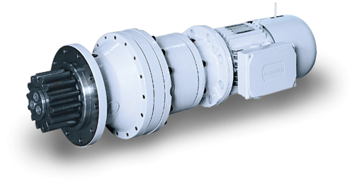 Wind Turbine Pitch Control Gear Motor, Gearmotor & - Yaw Motor Wind Turbine (503x340), Png Download