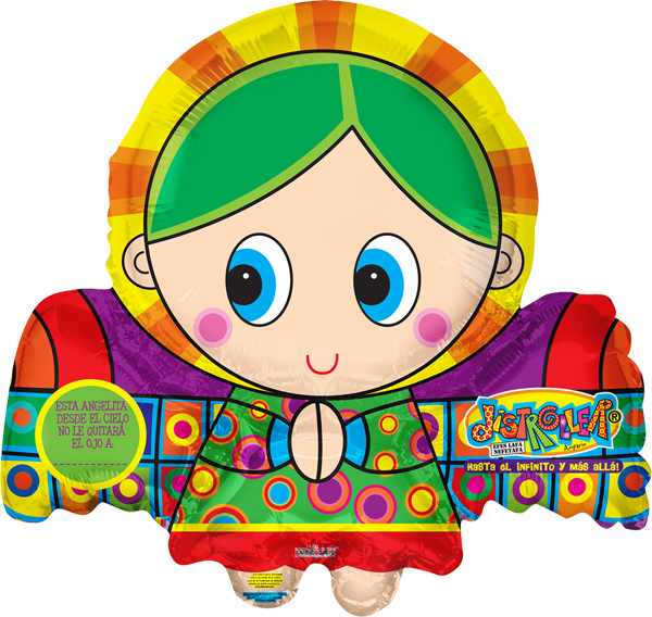 Angelito Distroller - Angel De La Guarda Distroller Png (600x568), Png Download