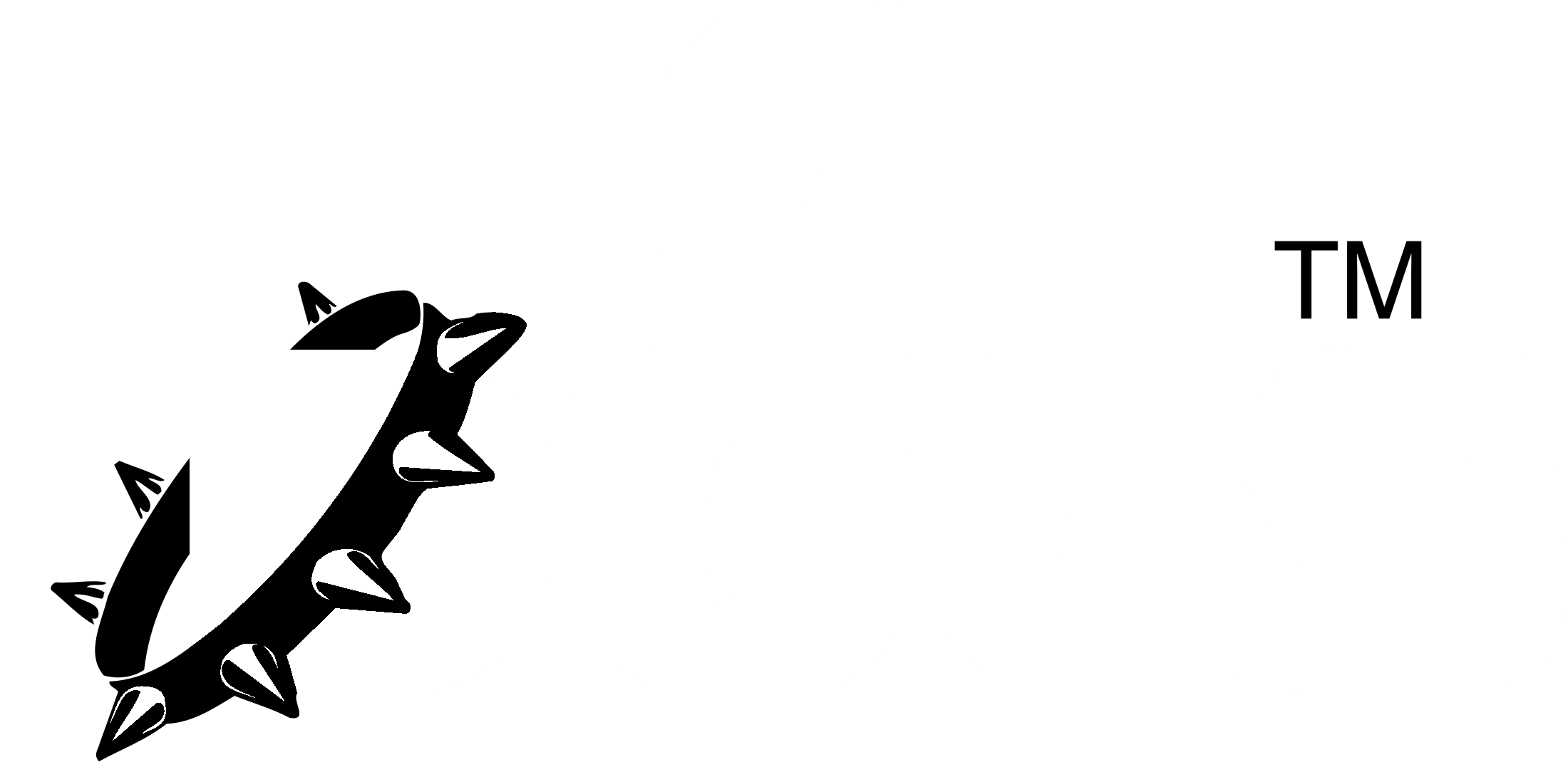 Long Angeles Ice Dogs Logo Black And White - Squaliformes (2400x2400), Png Download