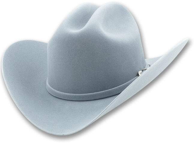 10x Fur Felt Cattleman - Cowboy Hat (646x485), Png Download