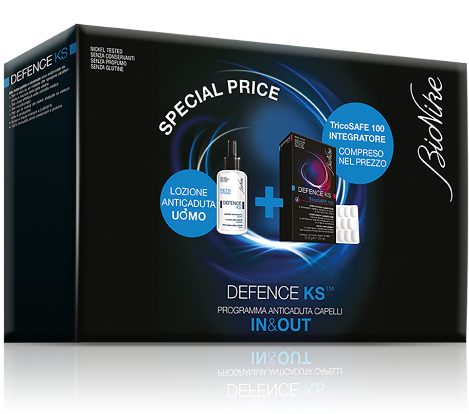 Special Price Box Defence Ks Anti-hair Loss Lotion - I.c.i.m. (bionike) Internation Bionike Defence Ks Cofanetto (1024x804), Png Download