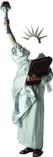 Share This Image - Statue Of Liberty (205x600), Png Download