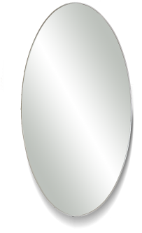 Oval Collection - Mirror - Circle (500x400), Png Download
