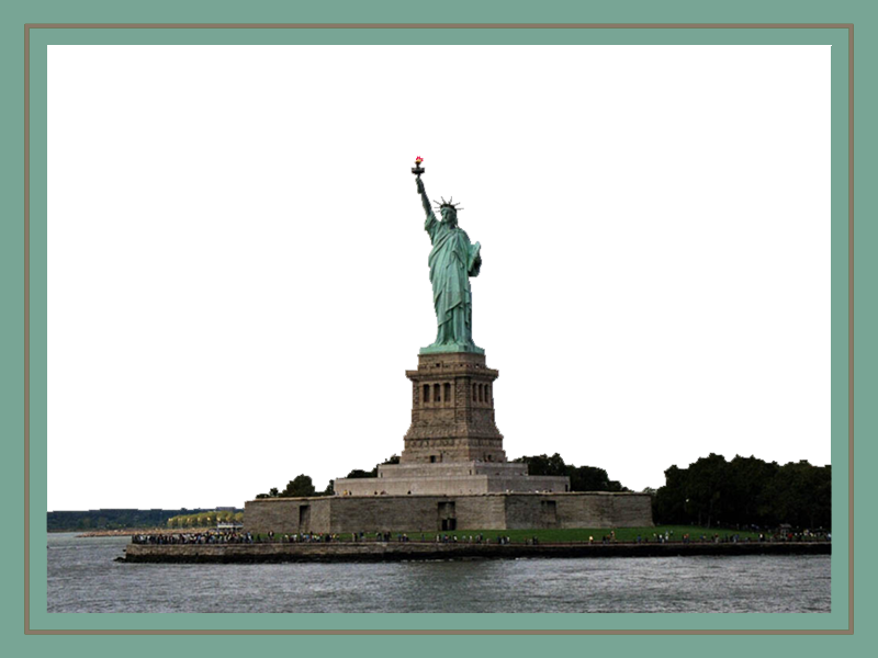 Estatua De La Libertad - Statue Of Liberty (800x600), Png Download