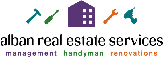 Alban Real Estate Services - Real Estate (581x250), Png Download