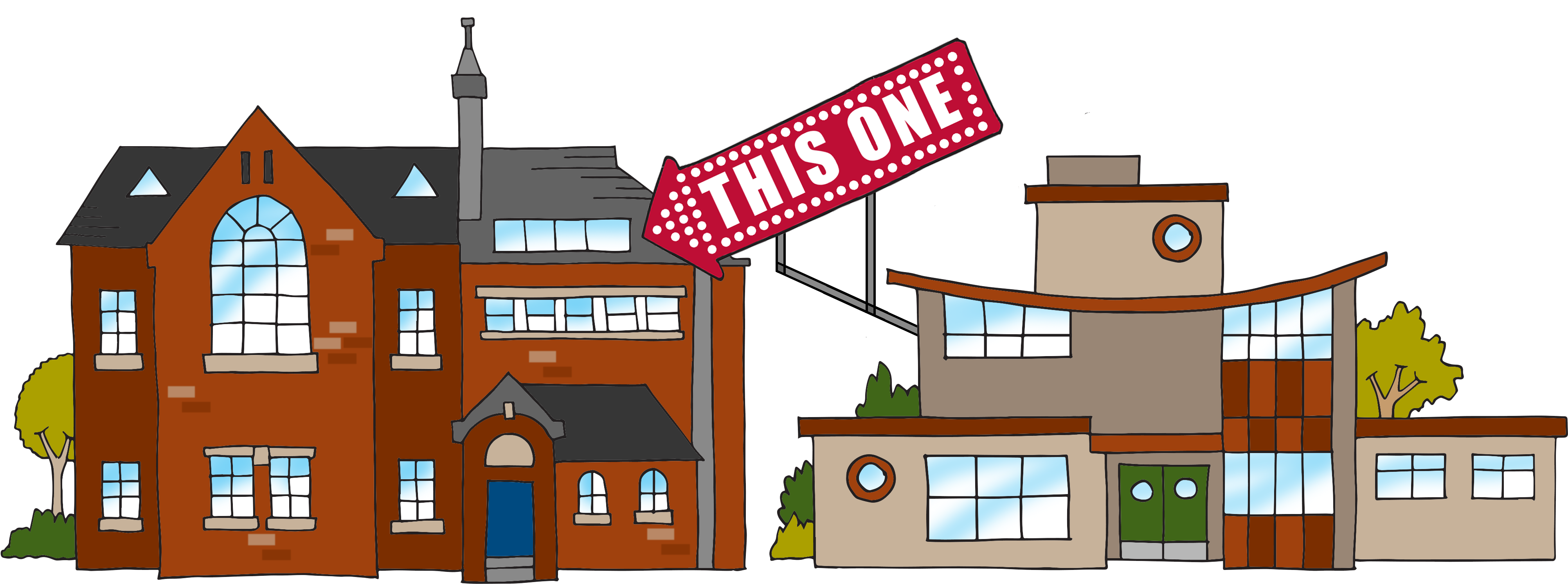 Refer A School - School (4128x1581), Png Download