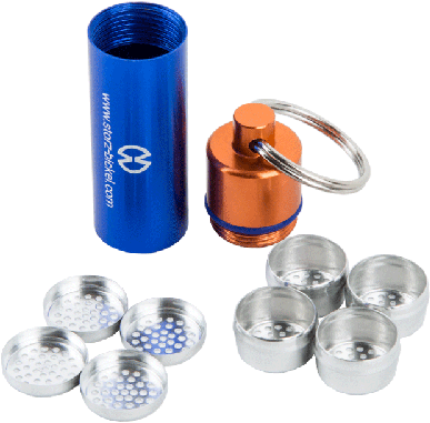 Dosing Capsules Caddy Keychain - Unit Dose (500x500), Png Download