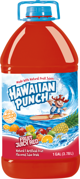 Share This Image - Hawaiian Punch Fruit Juicy Red (270x600), Png Download