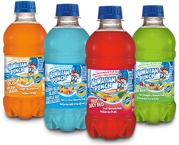 Hawaiian Punch - Hawaiian Punch Fruit Juicy Red, 1 L Bottle (400x300), Png Download