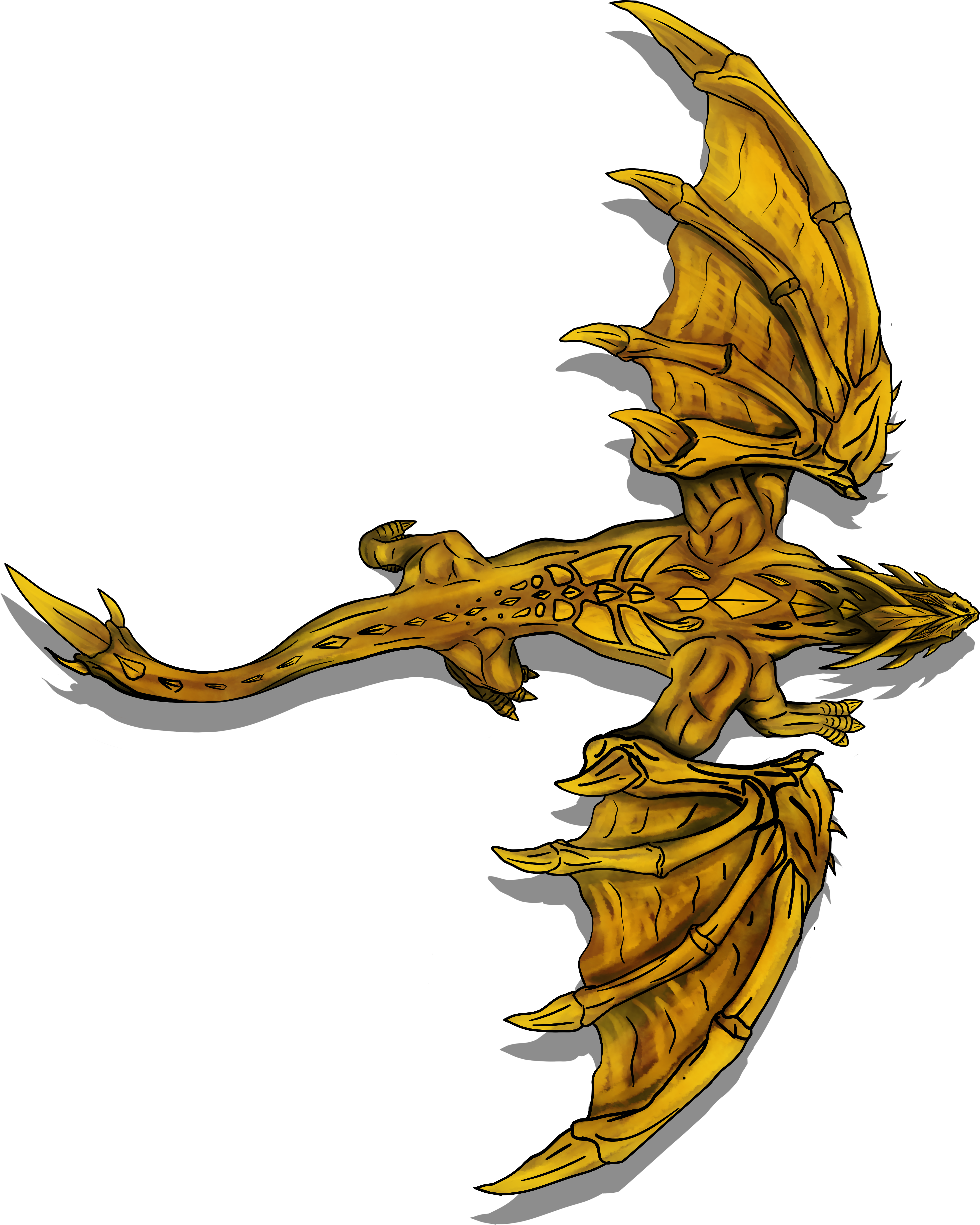 Roll 20 Dragon Token (4480x5600), Png Download