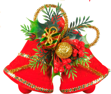 Biblioteca De Scratch - Christmas Bells High Resolution (400x340), Png Download