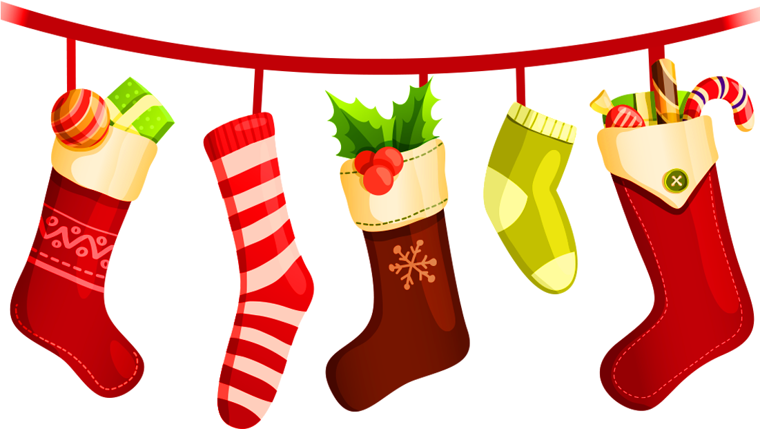 Quizs Tambin Le Interese Adorno Navideo With Adorno - Medias De Navidad Png (1100x850), Png Download