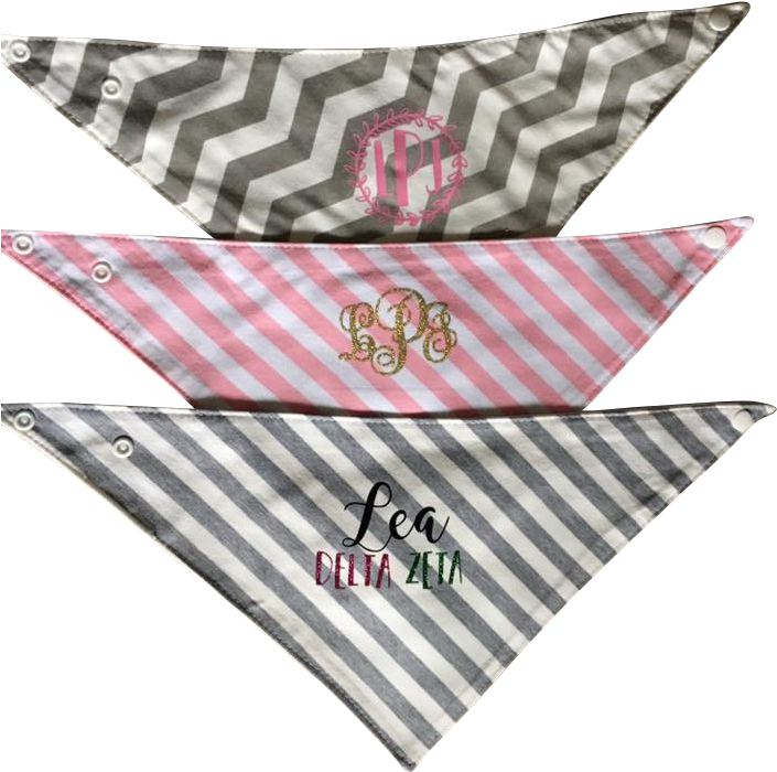 Bandana Bibs Shown Personalize With Our Heat Transfer - Bib (720x960), Png Download