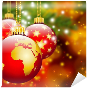 Fotomural Adornos Para Árboles De Navidad, Tierra, - Christmas Day (400x400), Png Download