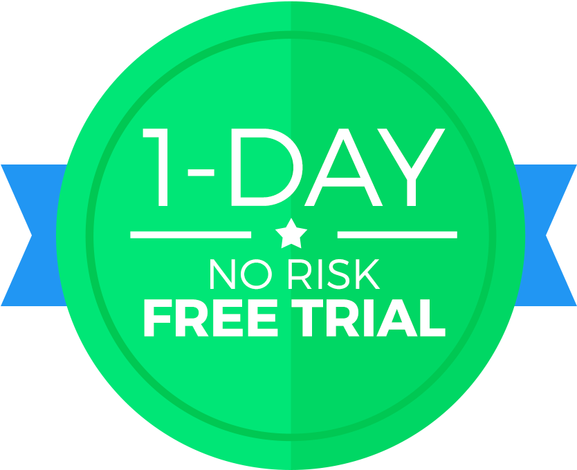 You Get To Enjoy All Premium Features And Unlimited - 1 Day Free Trial (833x833), Png Download
