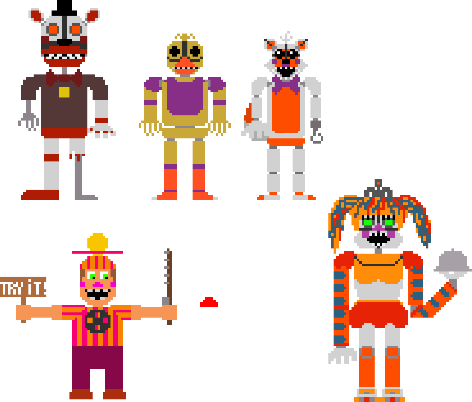 Chica's Party World - Fnaf Chica's Party World (1940x1570), Png Download