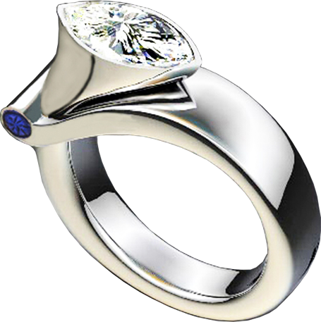 Anillos De Compromiso - Anillos De Compromiso En Cdmx (455x457), Png Download