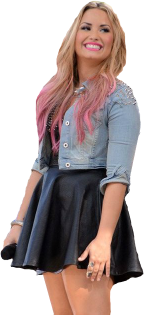 Png's Solo Para Chicas - Demi Lovato (333x637), Png Download