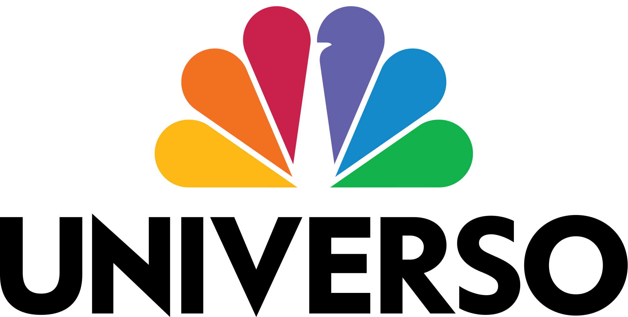 Universo Logo Color Black - Nbc Universo Logo (2004x1013), Png Download