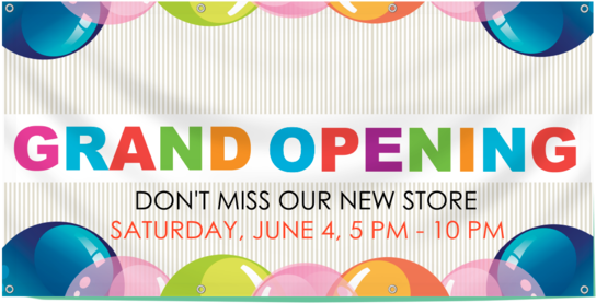 Our Vinyl Banners Are A Perfect Advertising Solution - Fogrose Ice Cream Boutique (575x307), Png Download