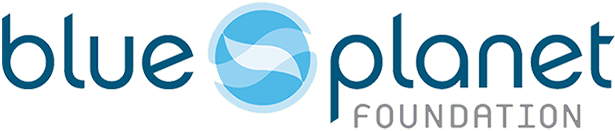 Blue Planet Logo Transpo Web - Blue Planet Foundation Logo (635x255), Png Download