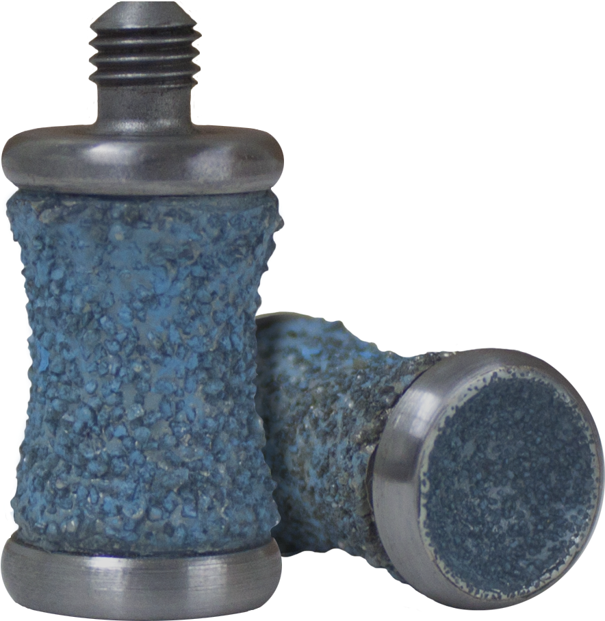 Split Blue Diamond 5/8 Inch Dia (913x934), Png Download