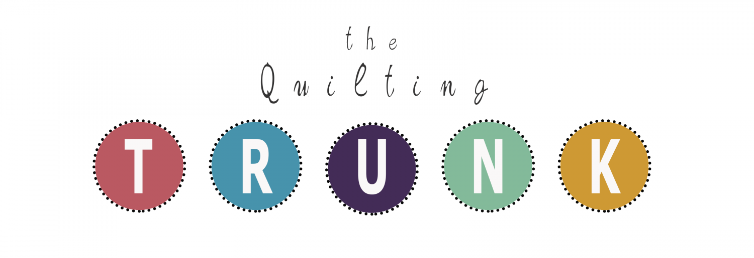 The Quilting Trunk - Circle (1500x515), Png Download